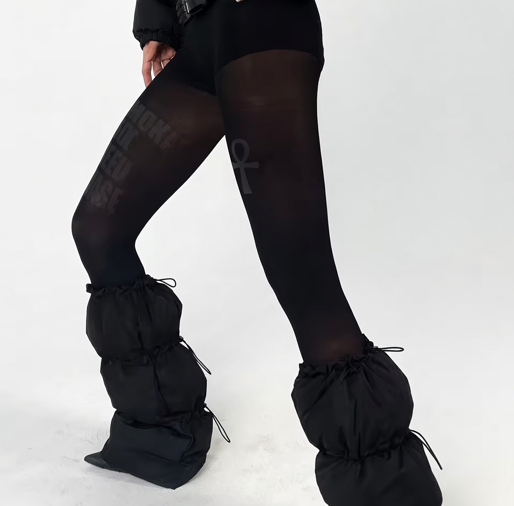 Fine Print Tights